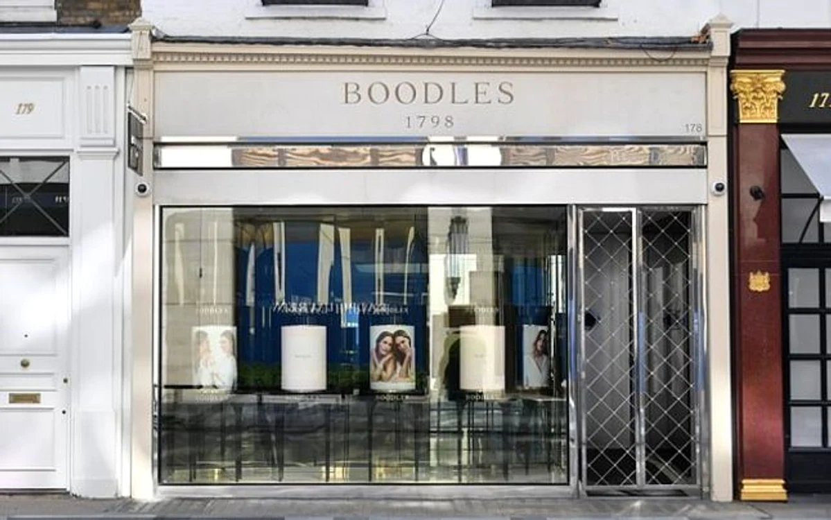 Boodle, magazinul de lux jefuit de Georgeta Dănilă are o tradiţie de peste două secole. FOTO: Daily Mail