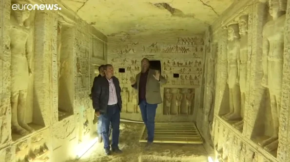 Un mormânt vechi de peste 4 400 de ani, descoperit în Egipt / VIDEO jpeg
