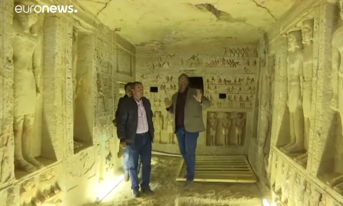 Un mormânt vechi de peste 4 400 de ani, descoperit în Egipt / VIDEO  jpeg