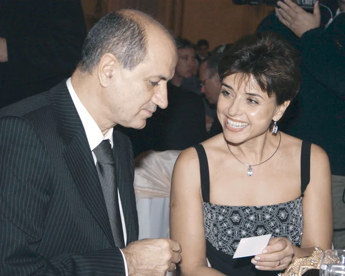 
    George Copos şi soţia sa, Cristiana  