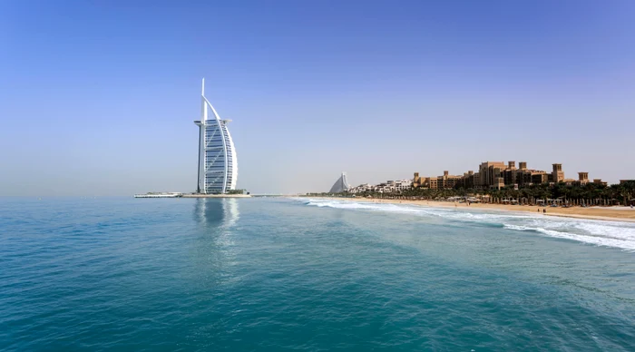 Imagine cu litoralul din Dubai Foto Pexels