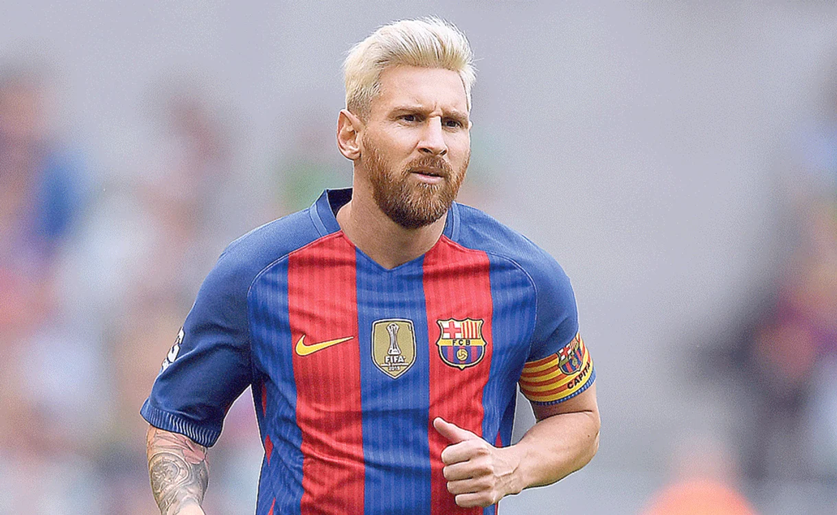 
    Messi a jucat primul meci cu noua frizurăFoto: Guliver/ Gettyimages  