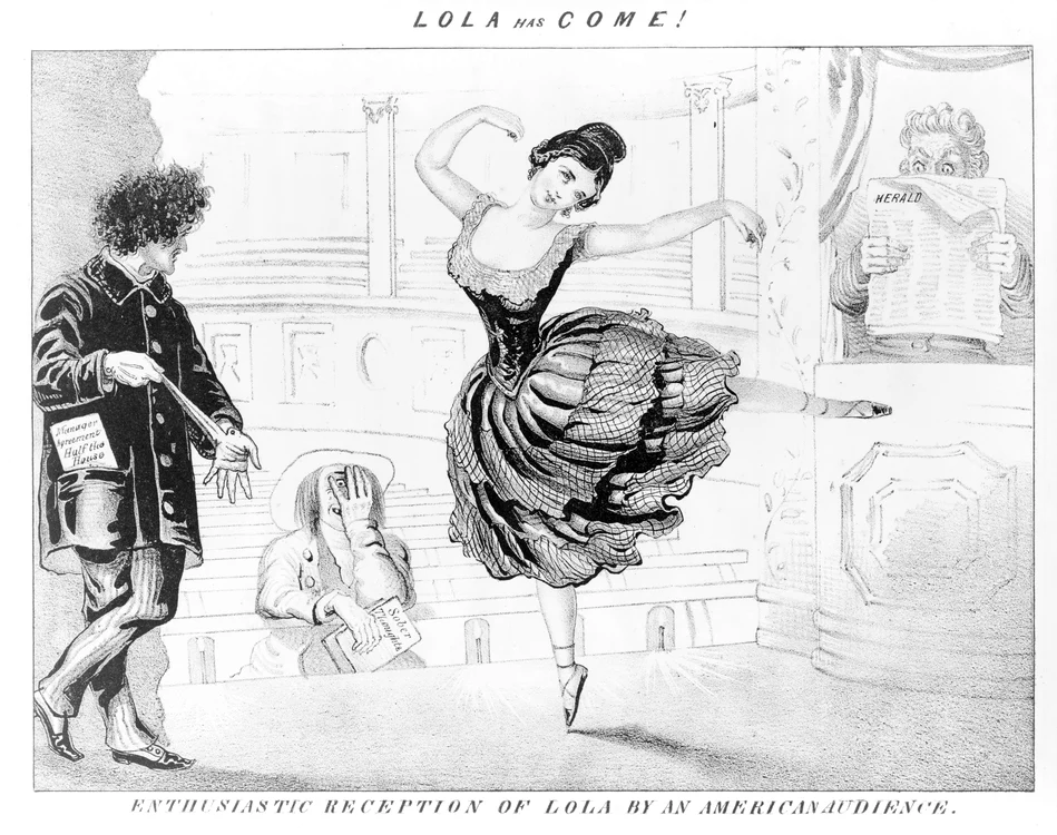 Dansatoarea exotică indiană Lola Montez profimedia 0164959381 jpg