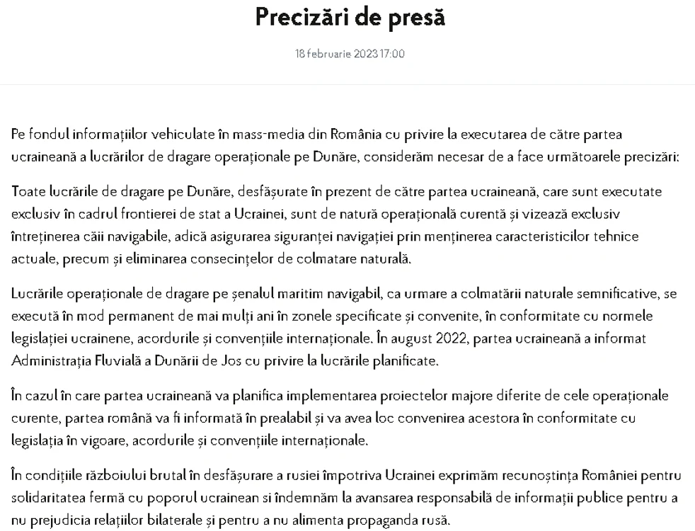 Sursa: Ambasada Ucrainei la București