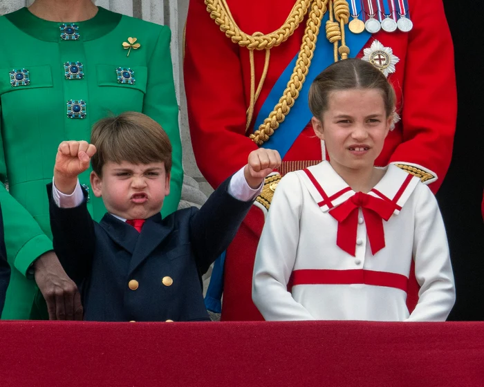 Prințul Louis este definiția energiei de la Palat