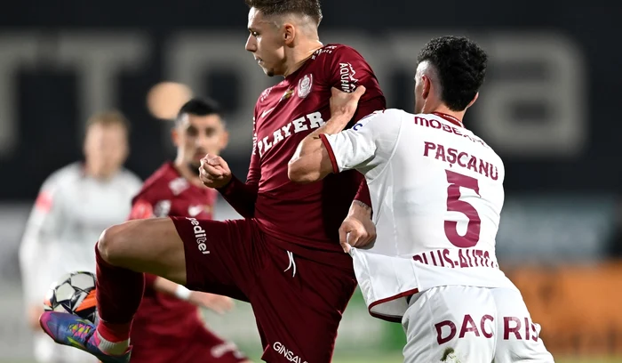 CFR Cluj a încheiat la egalitate duelul cu Rapid (FOTO: Sportpictures)