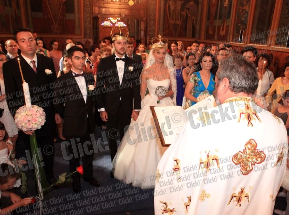 Oana Ioniţă şi soţul ei, Florin Budnaru (Foto: Roberto Sălceanu)