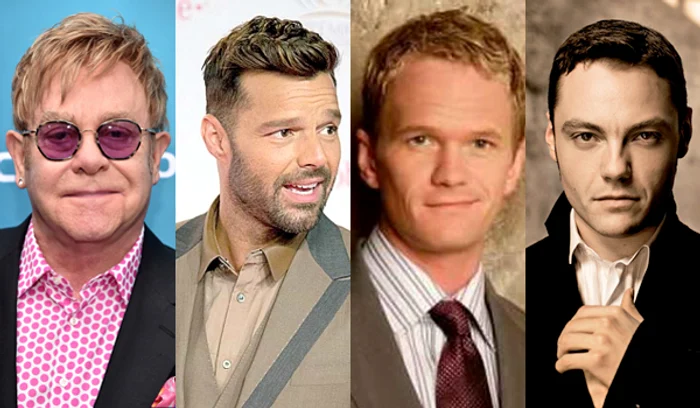 Elton John, Ricky Martin, Neil Patrick Harris şi Tiziano Ferro au recunoscut public că sunt homosexualiFoto: arhiva Click!