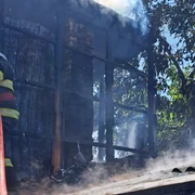 casa incendiata vaslui FOTO: IPJ Vaslui