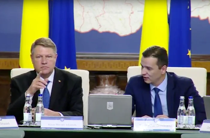 Klaus Iohannis a mers la ședința de Guvern și pe timpul lui Sorin Grindeanu. Și atunci PSD a încercat să legifereze amnistia și grațierea
