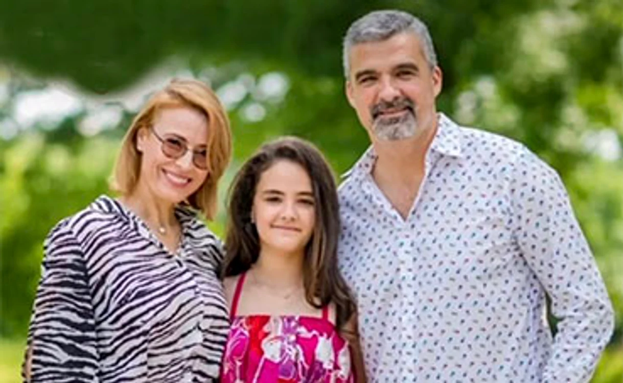 Monica Davidescu și Aurelian Temișan au o fetiță superbă