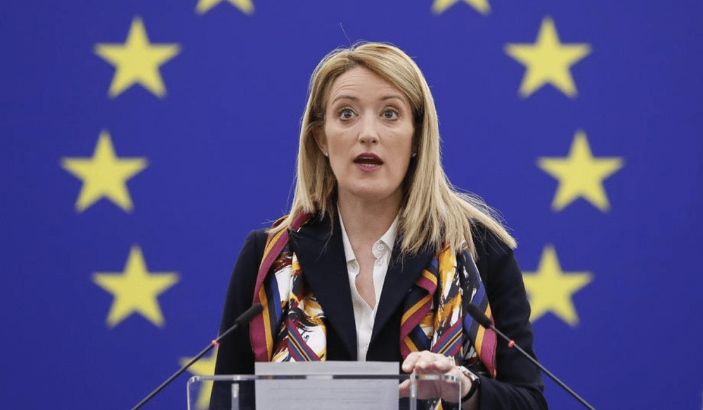 Președinta PE, reacție la scandalul de corupție «sacul cu bani»: „Democrația europeană este atacată “