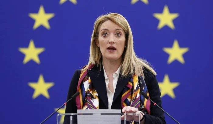 Roberta Metsola. FOTO EPA - EFE
