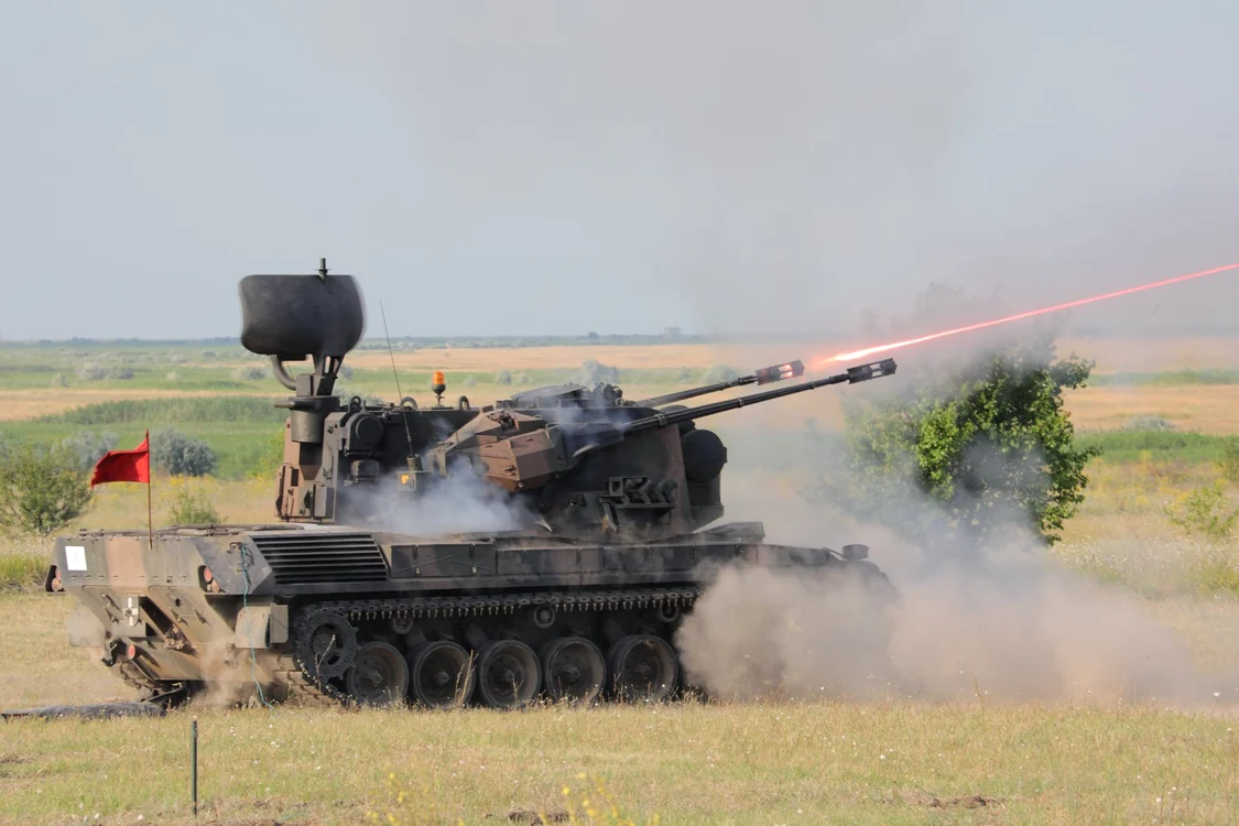 Ucraina a primit recent noi sisteme Gepard FOTO Arhivă