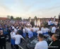 Corvinul Hunedoara aclamată de mii de oameni la prezentarea trofeului Cupa României la fotbal Foto Daniel Guță ADEVĂRUL (18) jpg