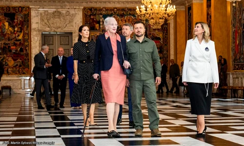 Olena si Volodimir Zelenski la pranzul regal oferit de Regina Margrethe a II a   Instagram (7) jpg