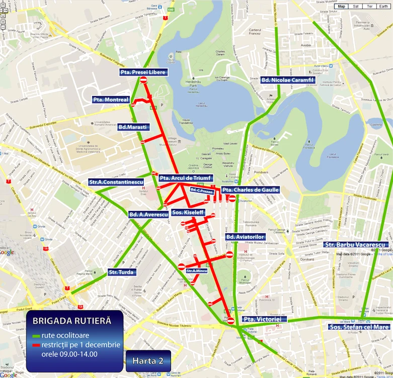 trafic restrictionat
