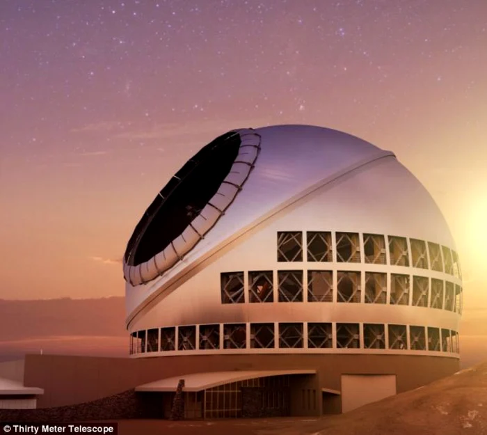 Telescopul va avea o lentilă de 30 de metri în diametru FOTO Thirty Meter Telescope