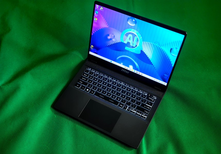 MSI Prestige 14 AI Studio, cum arată un laptop din noua generație cu AI [HANDS ON]