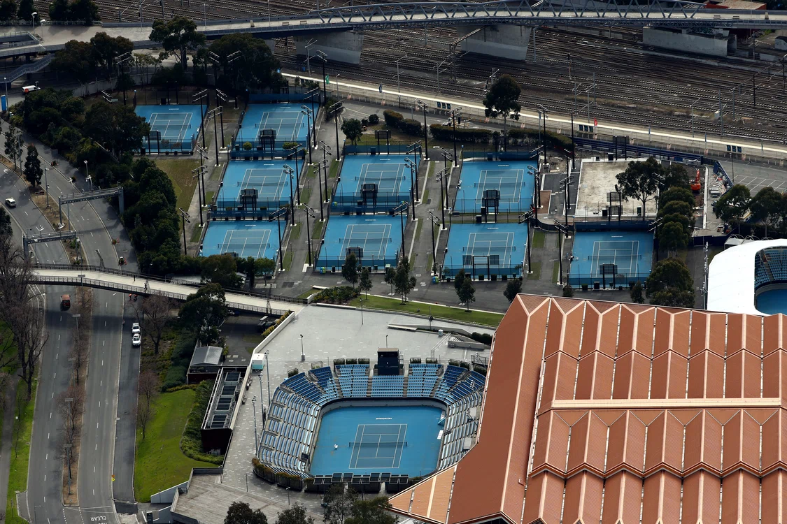 Arena de la Melbourne va fi închisă joi, 3 februarieFoto: Guliver / GettyImages