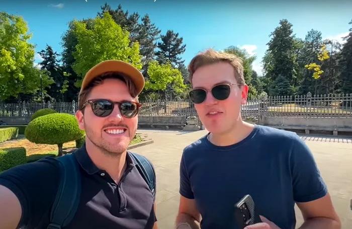 Oskar și Dan s-au îndrăgostit de România. FOTO Captură video