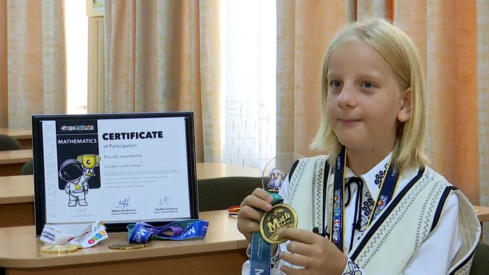 Eduard Florin Ștefan are doar 11 ani / foto: Observator News 