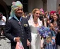 nunta dintre Contesa germană Marie Eltz și indianul Dhruv Raj Singh, vărul lui Sawai Padmanabh Singh, Maharajahul din Jaipur. FOTO: captură de ecran