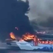 FIRE ON BOAT FETHIYE jpg