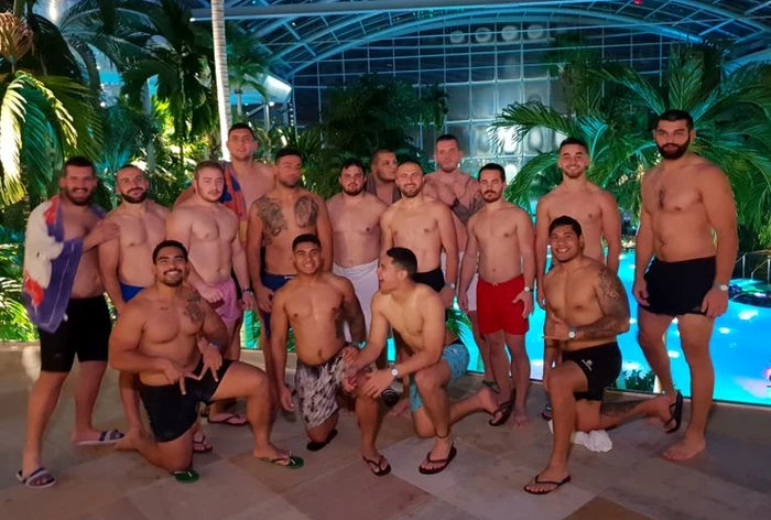 Rugbystii de la CSM Bucuresti, în jungla de la Therme
