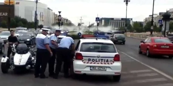 Incident politie bucuresti