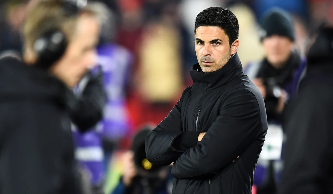 Mikel Arteta, antrenorul lui Arsenal, a calificat echipa în sferturile Ligii Campionilor (FOTO: EPA)