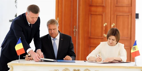 Maia Sandu Klaus Iohannis FOTO Presedinte md jpg