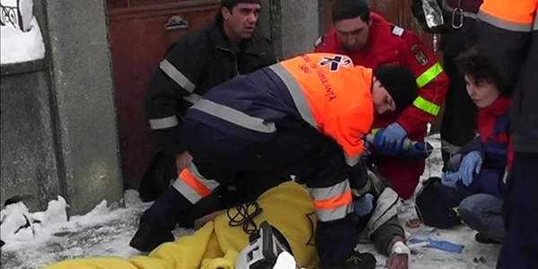 accident infarct sibiu
