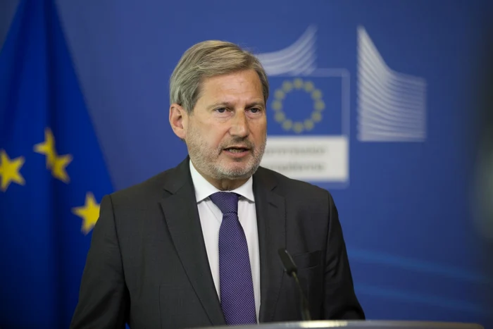 Comisarul European pentru bugetul UE Johannes Hahn FOTO gov.md