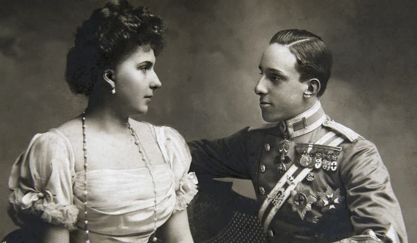 Alfonso XIII al Spaniei cu soția Victoria Eugenia de Battenberg profimedia 0138140523 jpg