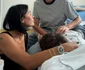 Fiul lor cel mare, Ioachim, a avut nevoie de o intervenție pentru polipi, iar Andreea Popescu și Rareș  Cojoc au fost împreună la spital, alături de copil