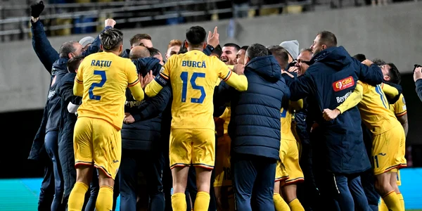 Fotbal Israel Romania meci de calificare la Euro 2024 18 noiembrie 2023 Budapesta Ungaria bucurie FOTO Profimedia (3) jpg