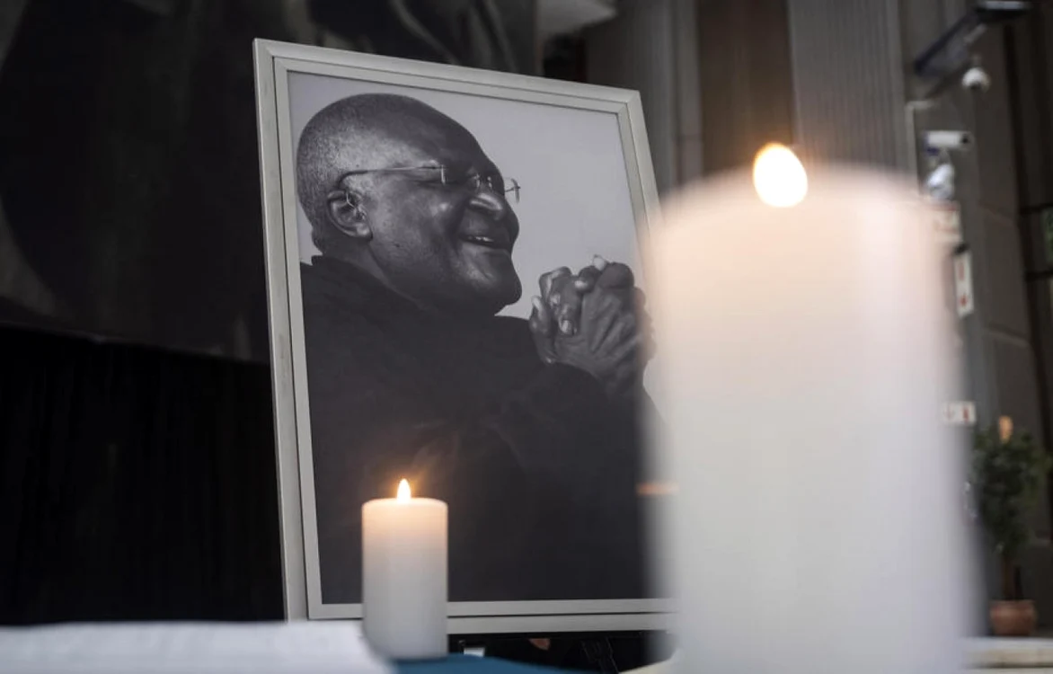 Omagiu pentru Desmond Tutu FOTO EPA-EFE