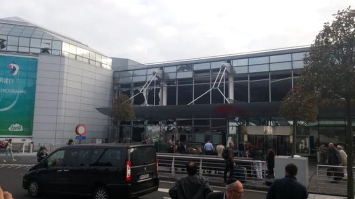 Aeroport Zaventem FOTO Twitter/ Khalid Khan