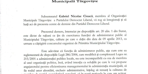 demisie Cioaca
