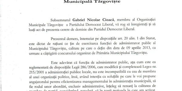 demisie Cioaca