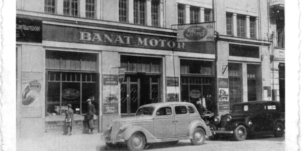 Service Ford din Timişoara interbelică FOTO V.Capotescu