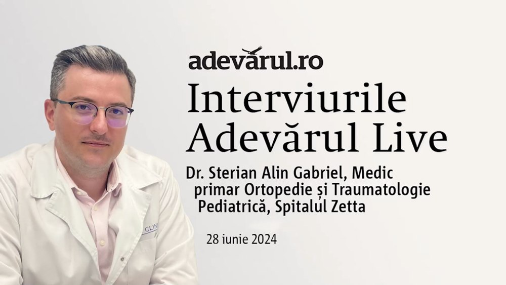 Cum pregătim copilul  pentru primii pași, cu  Dr Sterian Alin Gabriel, Medic primar Ortopedie și Traumatologie Pediatrică
