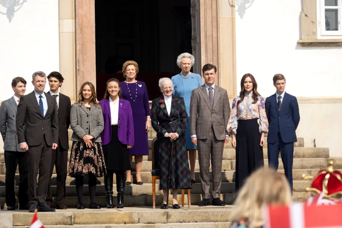 Regina Margareta a Danemarcei de ziua sa, cu familia regală daneză, Profimedia