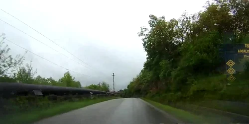 Şoseaua spre Lacul Cinciş