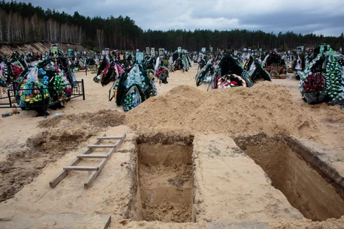 Ziua 55 a războiului Ucraina - Rusia Bucha FOTO Gettyimages