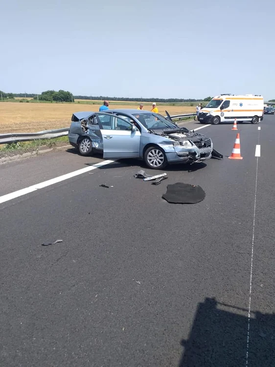 calarasi accidetn a2 kilometrul 72 foto faceb/isu calarasi