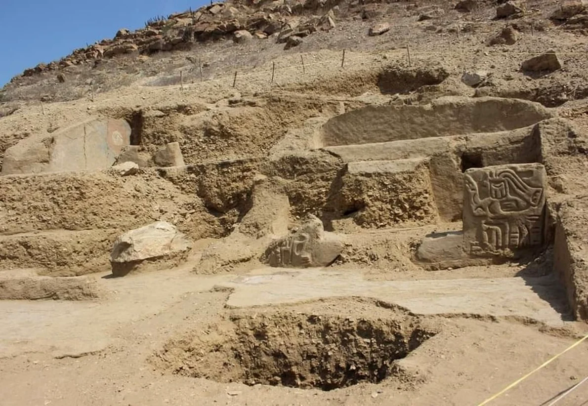 Ruinele unui vechi de 5.000 de ani, descoperite în Peru (© Facebook / Agencia IP NORTE)