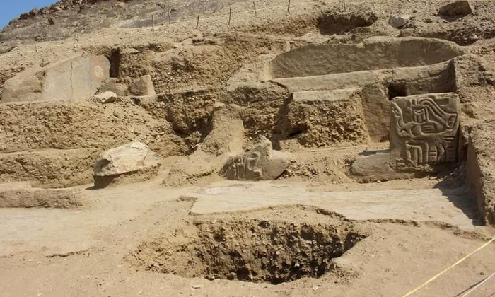 Ruinele unui templu vechi de 5.000 de ani, descoperite în Peru (© Facebook / Agencia IP NORTE)
