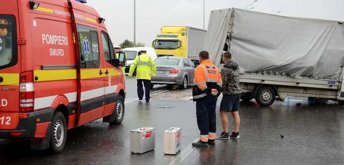 Accidentul rutier a avut loc în această dimineaţă, în jurul orei 11.00, în comuna Supuru de Sus